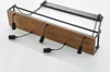 Lindby Hängelampe Kirista, 5-flg., schwarz/Holz, 100 cm, Produktbild-Vorschau 7