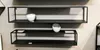 HAKU Wandregal 2er Set schwarz - Metall, B/H/T: Produktbild-Vorschau 5