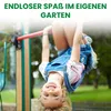 Turnreck aus Lärchen Rundholz mit Reckstange rot und Produktbild-Vorschau 4