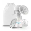 A manual breast pump and its accessories are displayed on a white background. Náhled obrázku produktu