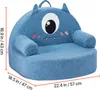 SucceBuy Kindersofa im Monster-Design aus Schaumstoff mit Produktbild-Vorschau 8