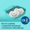 Canpol Babies 2 ciucci simmetrici in silicone, 0-6m, Neon Anteprima dell’immagine prodotto 12