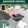eluno Garniture de WC sur pied 4en1, brosse de WC, Voir les images du produit 3