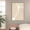 MuchoWow® - Leinwandbilder - Abstrakt - Beige - Moderne Produktbild-Vorschau 2