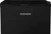 Front view of a black Telefunken branded appliance, likely a chest freezer or refrigerator. Produktbild-Vorschau