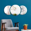 3 autocollants miroirs ronds et en forme de demi-lune – Voir les images du produit 3
