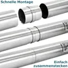 Edelstahl Rohr Verbinder Rohrverbinder mit Mittelsteg für Produktbild-Vorschau 2