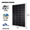 300W pannello solare kit modulo solare 12V mono cella Anteprima dell’immagine prodotto 3