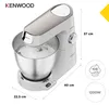 Kenwood Titanium Chef Baker Xl Kvl65.001wh Impastatrice Anteprima dell’immagine prodotto 25