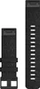 Two black watch straps are shown against a white background. Produktbild-Vorschau