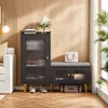 REMZETTA Schuhbank mit Sitzkissen und Schuhschrank, Produktbild-Vorschau 1