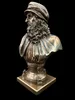 Buste de Léonard de Vinci – Décoration en bronze, peinte à Voir les images du produit 8