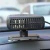 A black car heater is mounted on a car dashboard. Náhľad obrázku produktu