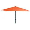 A rectangular orange patio umbrella is shown against a white background. Produktbild-Vorschau