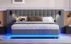 Sweiko Polsterbett, 180x200cm, mit LED-Leiste, Kopfteil mit Produktbild-Vorschau 20