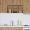 vidaXL Závěsná skříňka Artisan dub 40 x 29,5 x 80 cm Náhled obrázku produktu 4