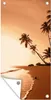 MuchoWow® 40x80 cm Outdoor-Poster Gartendeko Sichtschutz Produktbild-Vorschau 1