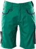 MASCOT 18349-230-0309-C60, Shorts, Unisex, Schwarz, Grün, Produktbild-Vorschau 1