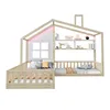 OKWISH Letto per bambini 90x200 cm - Letto da casa con Anteprima dell’immagine prodotto 10