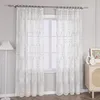 Joyswahl Vorhang Voile Gardine mit Kräuselband Ausbrenner Produktbild-Vorschau 2