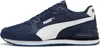 A side view of a blue Puma sneaker with a white stripe. Produktbild-Vorschau