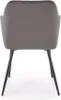 Halmar K558 židle šedá (1p=2szt) Produktbild-Vorschau 2