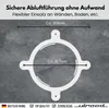 Flansch Adapter für 150mm Abluft Schlauch passend für Produktbild-Vorschau 4