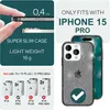Glitzer Hülle für iPhone 15 Pro Bling Case Klar Silikon Produktbild-Vorschau 4
