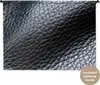 MuchoWow® Wandteppich Wandbehang Leder - Textur - Schwarz - Produktbild-Vorschau 1