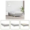 The Living Store Bettgestell Hellgrau 80x200 cm Stoff Produktbild-Vorschau 10
