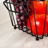 Cesto per frutta e verdura in metallo nero, impilabile Anteprima dell’immagine prodotto 6