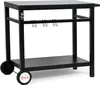 Grilovací vozík BBQ-Toro 85 x 50 x 81 cm | Kovový grilovací Náhled obrázku produktu 1