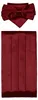 DonDon 3er Set Herren Kummerbund Fliege Einstecktuch Produktbild-Vorschau 5