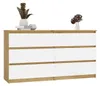 Malwa M6 140 Kommode Eiche ARTISAN WHITE Produktbild-Vorschau 9