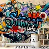 Vlies Fototapete - Street Life 100x70 cm Streetart Produktbild-Vorschau 1