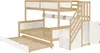 Letto a castello Sweiko, letto per bambini, con protezione Anteprima dell’immagine prodotto 17