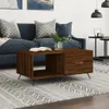 Couchtisch Braun Eichen-Optik 90x50x40 cm Holzwerkstoff Produktbild-Vorschau 2