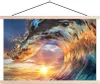 MuchoWow® Textilposter Meer - Golf - Farben 60x40 cm mit Produktbild-Vorschau 1