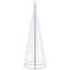 vidaXL Choinka LED w kształcie stożka zimna biel 310 LED Podgląd zdjęcia produktu 1