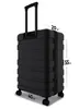 Norix Onyx Black Handgepäck Koffer 55x40x20 cm – 43 L – Produktbild-Vorschau 10