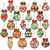 20 Stück Diamond Painting Weihnachten Anhänger 5D Diamant Produktbild-Vorschau 1