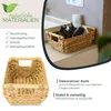 HMF Aufbewahrungskorb geflochten aus Wasserhyazinthe, Produktbild-Vorschau 2