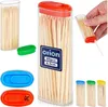 Orion | Zahnstocher - 6,5 Cm - 60 Stück - Bambus - Einweg - Produktbild-Vorschau 7