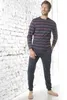H.I.S. Pyjama 2 -teilig navy Größe 56/58 Produktbild-Vorschau 2