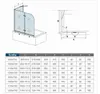 AICA 110cmx140cm Badewannenaufsatz 6mm NANO ESG-glas mit Produktbild-Vorschau 4