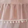 Zanzariera per letto 65x270 cm Rosa Lettino a baldacchino Anteprima dell’immagine prodotto 7