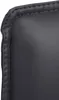 A close-up view of the stitched seam of a black product. Anteprima dell’immagine prodotto
