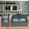 Relaxdays Unterwäsche Organizer, 4 tlg. Schubladen Produktbild-Vorschau 2