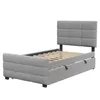 MODFU Polsterbett Jugendbett 90x190 mit Produktbild-Vorschau 3