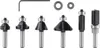 PRO Kantenfräser-Set, Schaft 8 mm, 6-tlg Produktbild-Vorschau 1